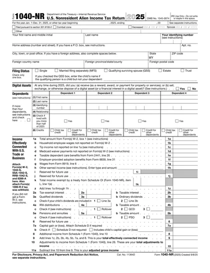 1040-nr form