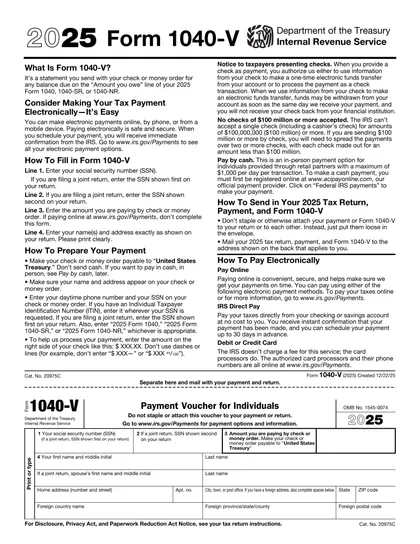 1040-v form