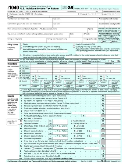 1040 form