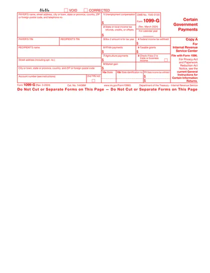 1099-g form