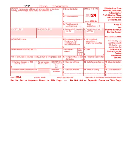 1099-r form