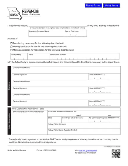 4054 form