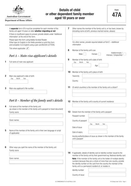 47a form