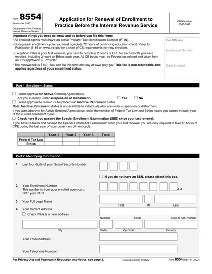 8554 form