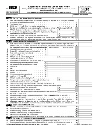 8829 form