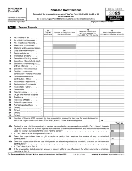 990-schedule-m form