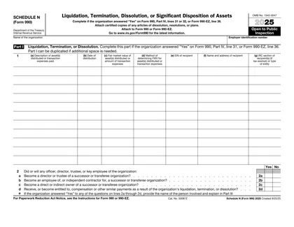 990-schedule-n form