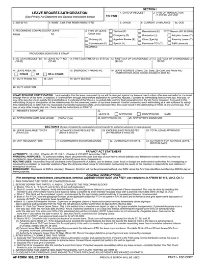 af-988 form