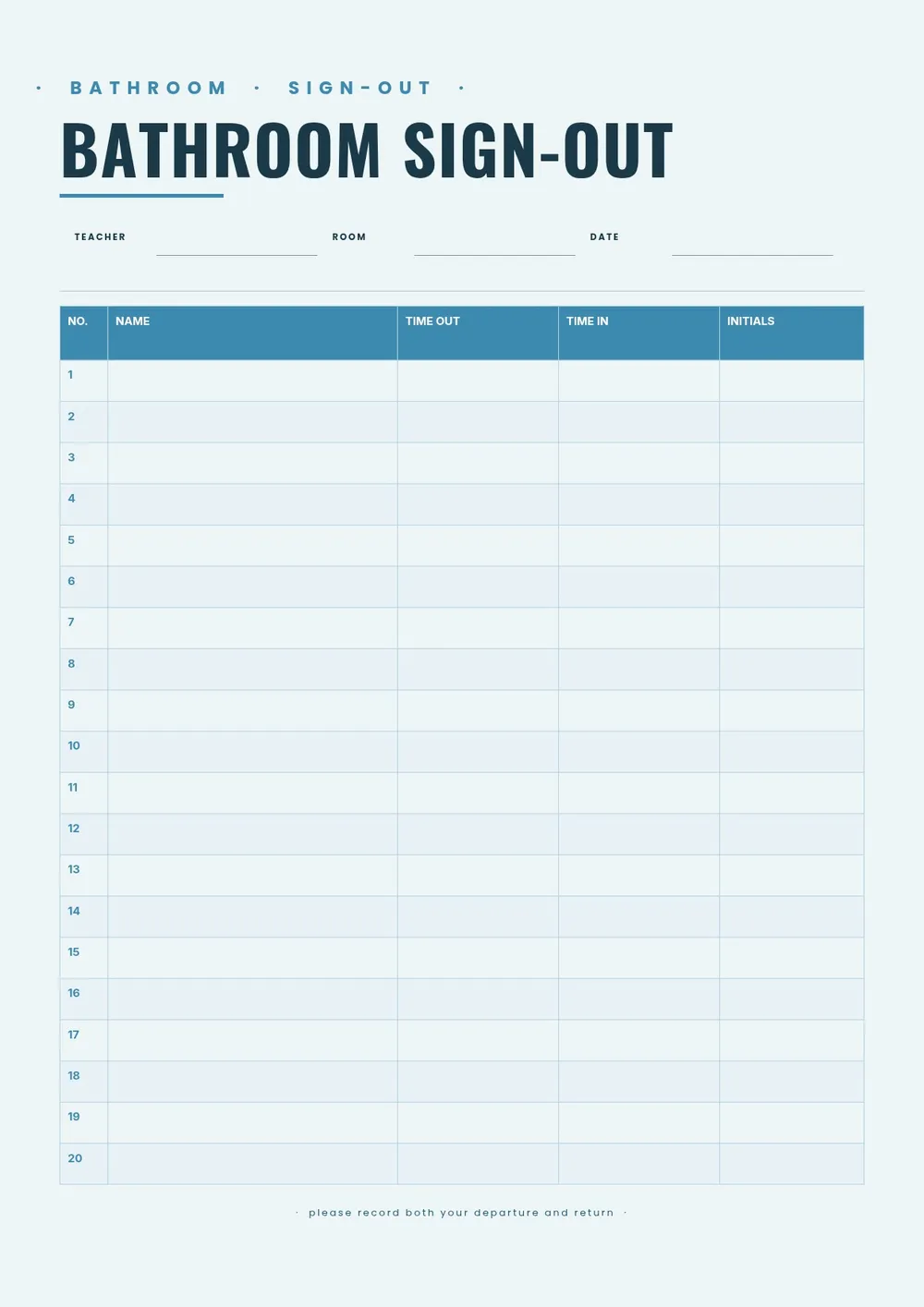 bathroom-sign-out-sheet form
