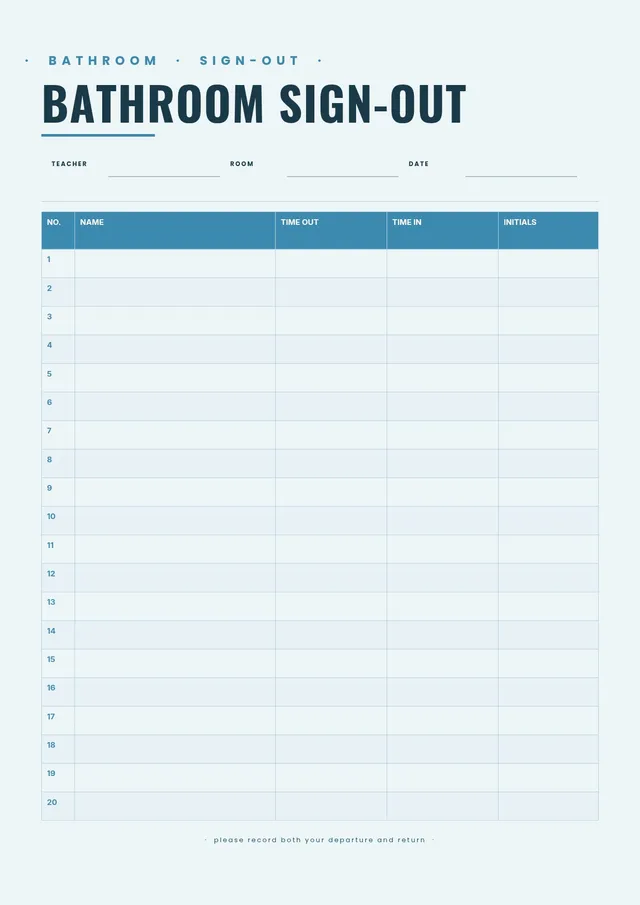 bathroom-sign-out-sheet form