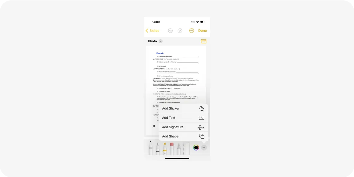 Cómo anotar un PDF en iPhone
