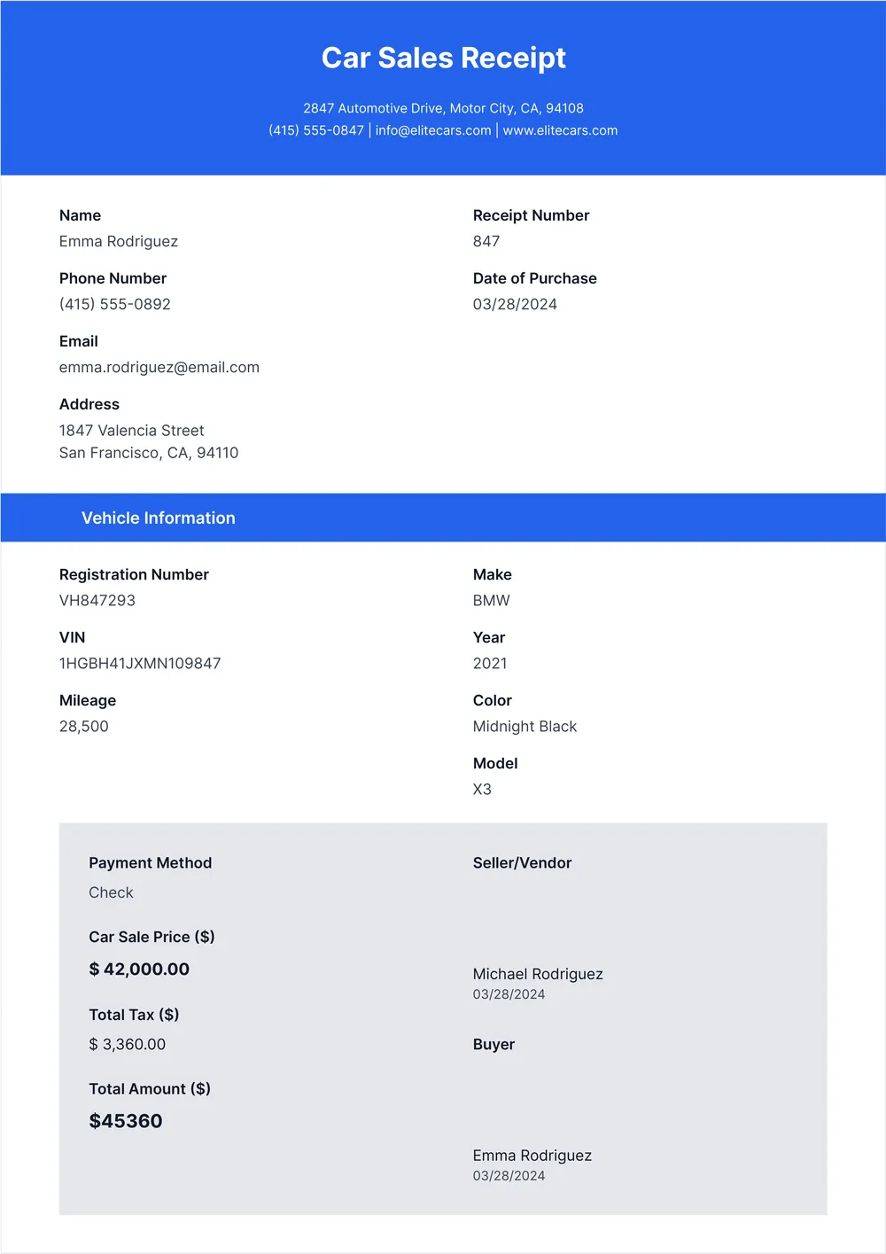 car-sales-receipt form