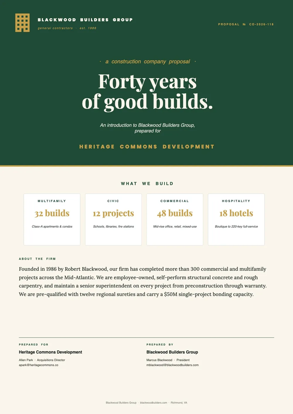 construction-company-proposal form