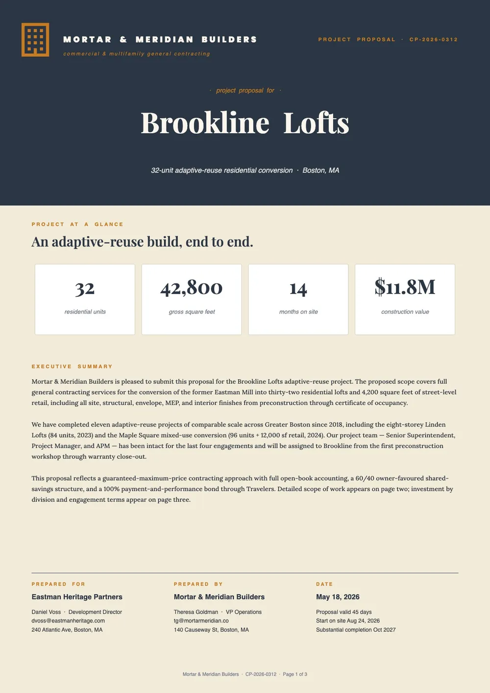 construction-project-proposal form