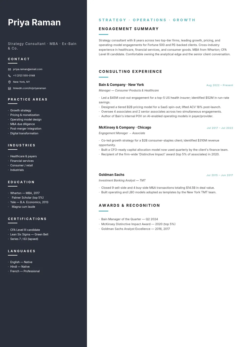 consulting-resume form