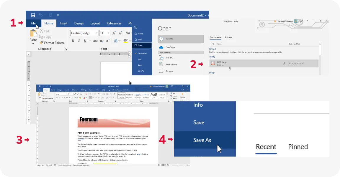 كيفية تحويل pdf الى وورد على ويندوز