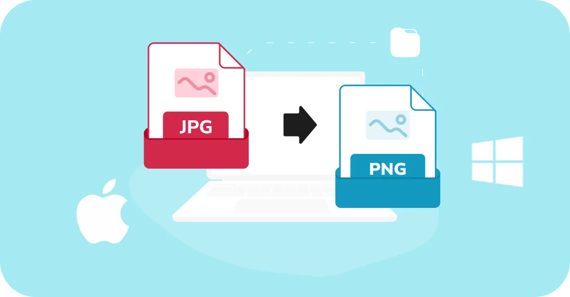 How to Convert JPG to PNG