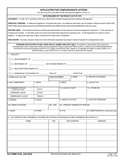 da-3739 form