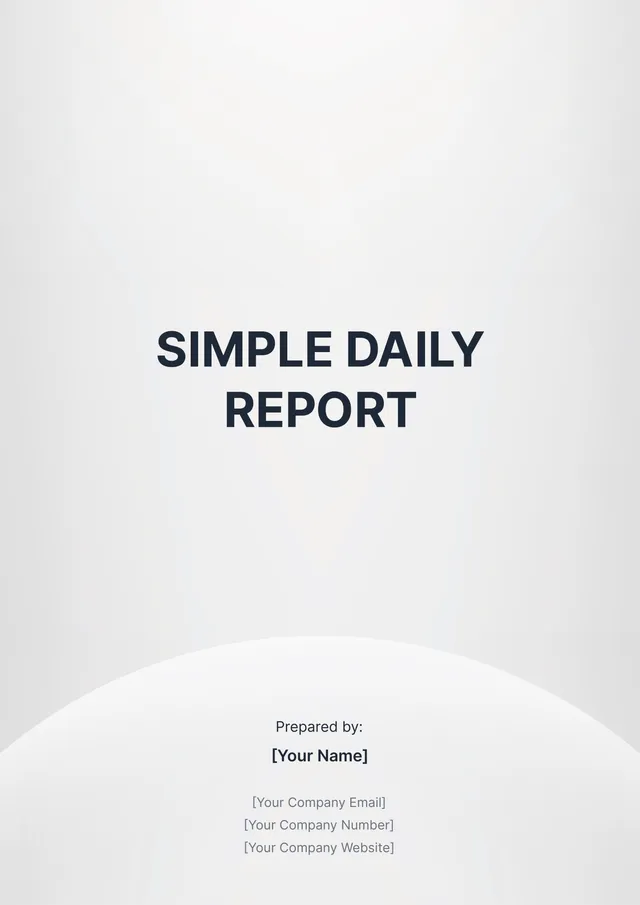 daily-report form