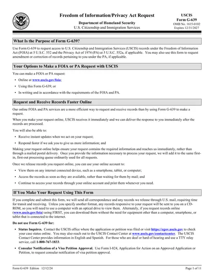 g-639 form