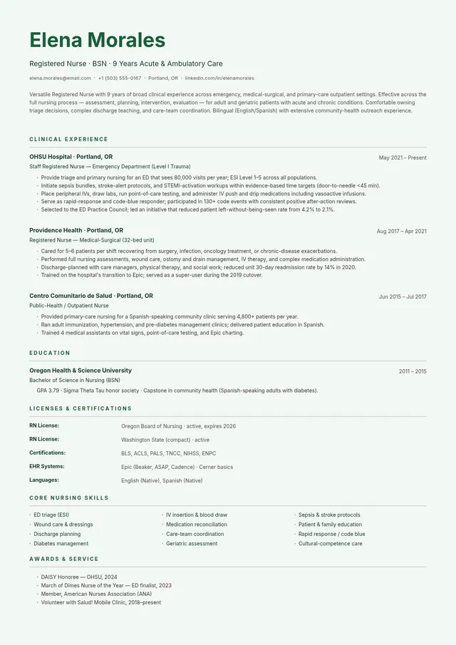 general-nurse-resume form