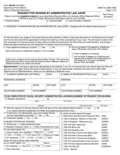 ha-501-u5 form