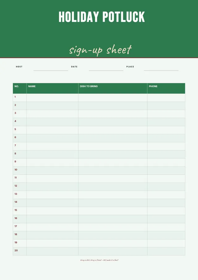 holiday-potluck-sign-up-sheet form