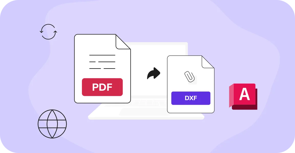 how to convert pdf to dxf