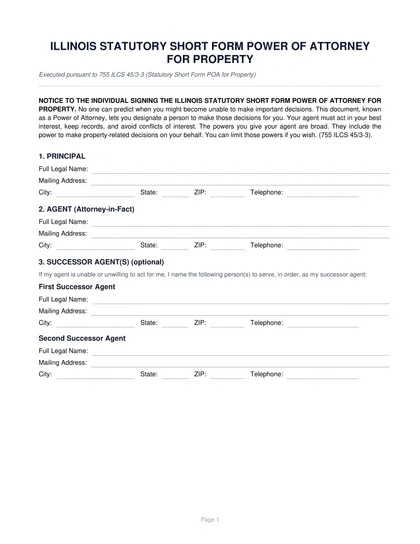 illinois-power-of-attorney form