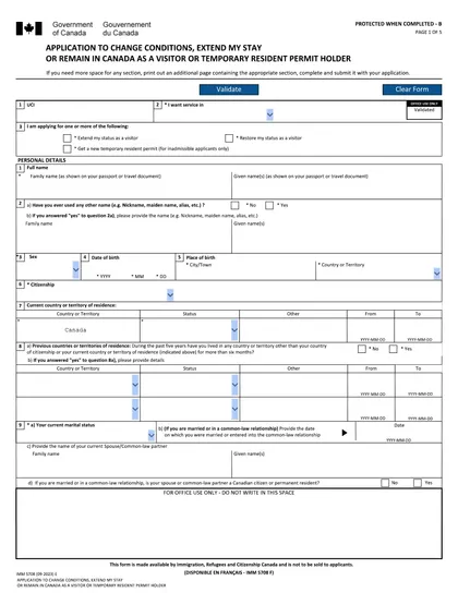 imm-5708 form