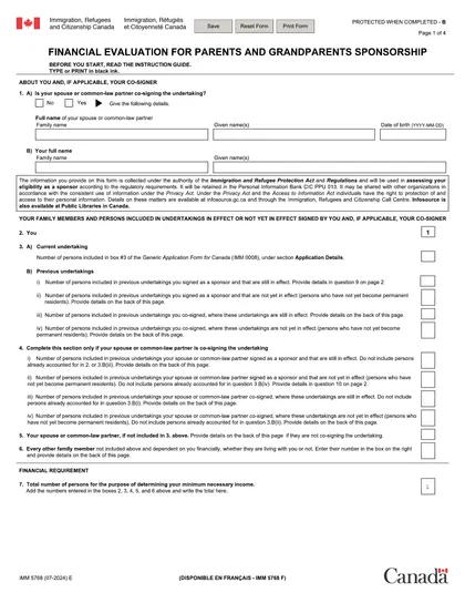 imm-5768 form