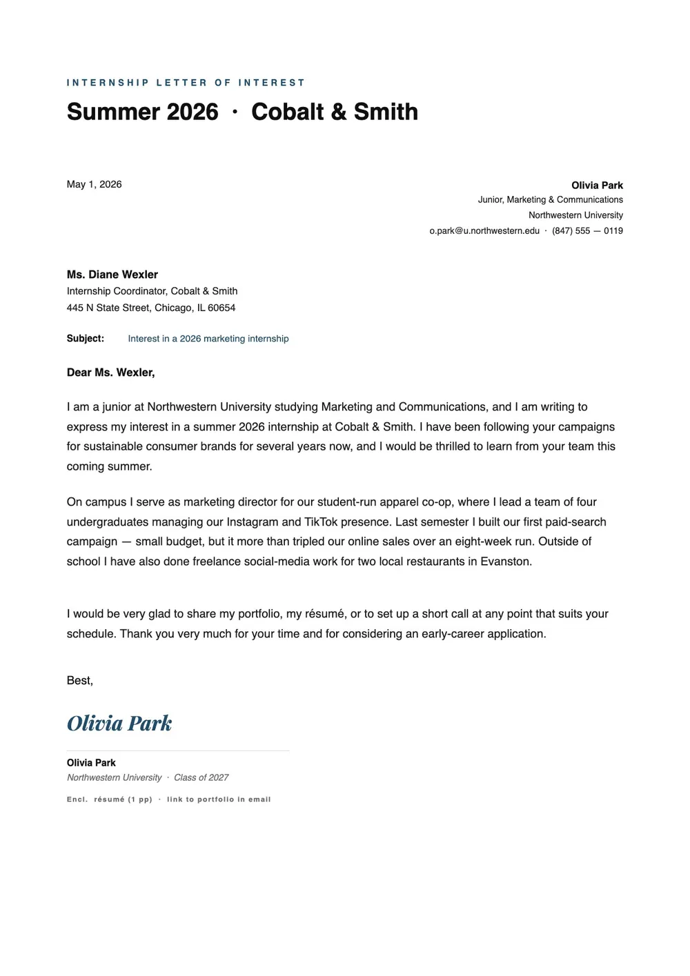 internship-letter-of-interest form