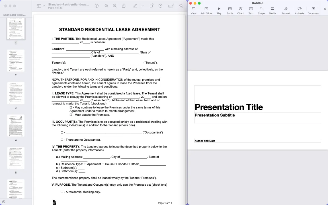 كيفية تحويل PDF إلى PowerPoint على نظام Mac