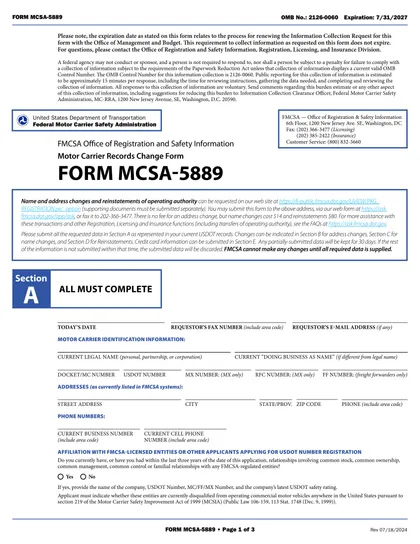 mcsa-5889 form
