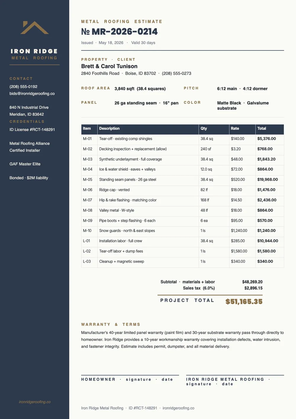 metal-roofing-estimate form