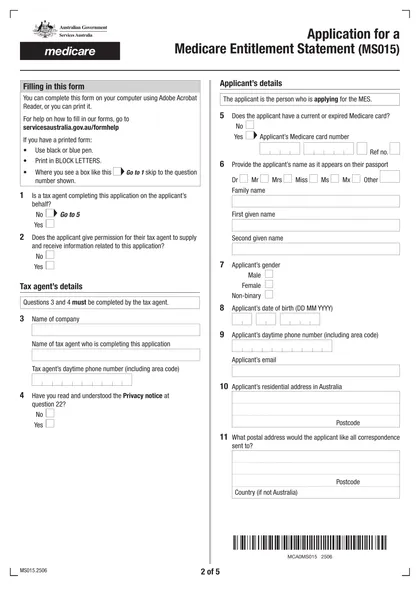 ms015 form