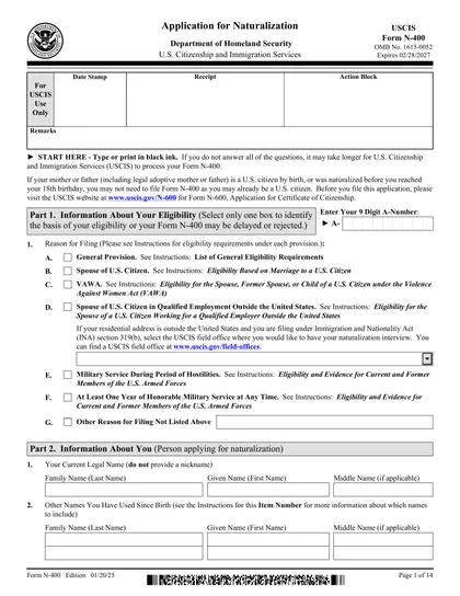n-400 form