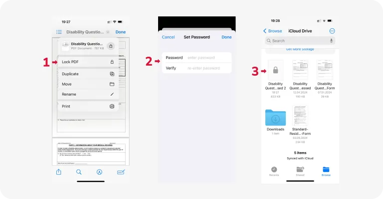 Comment protéger un PDF par mot de passe sur iPhone