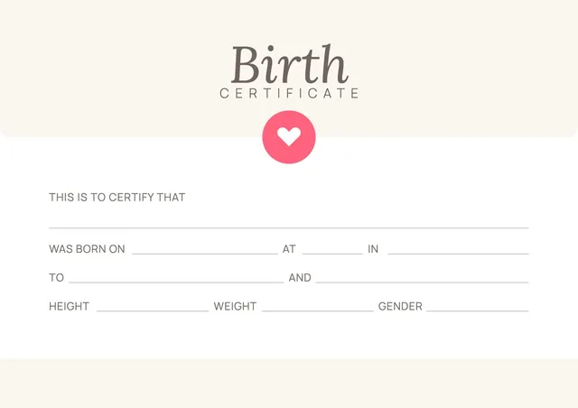 pink-heart-birth-certificate form