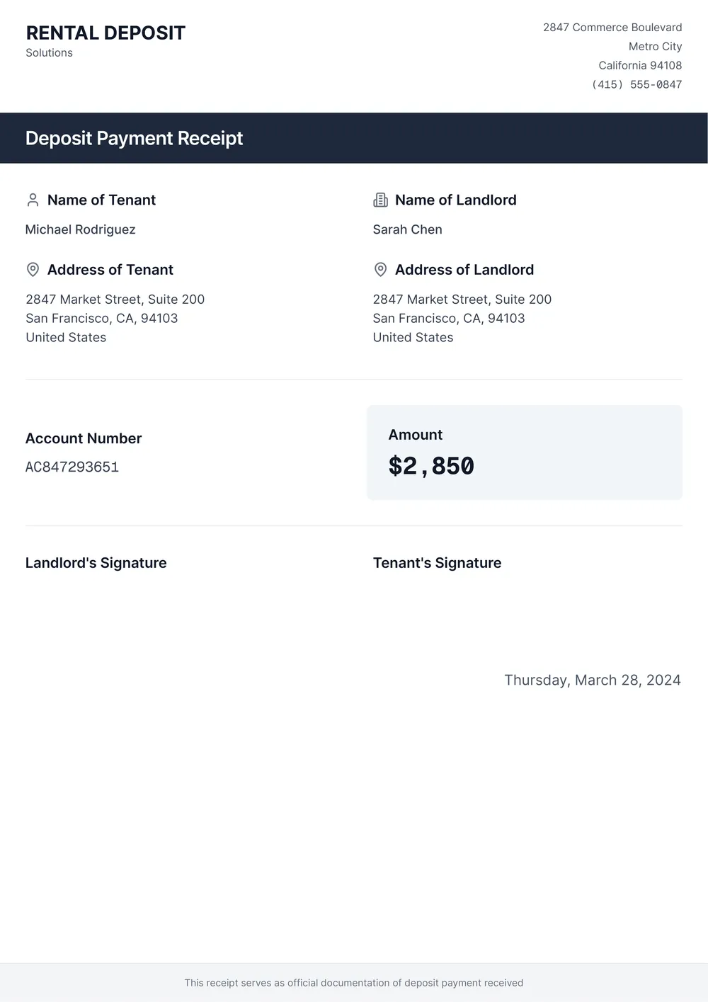 rental-deposit-receipt form