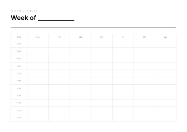 simple-weekly-calendar form