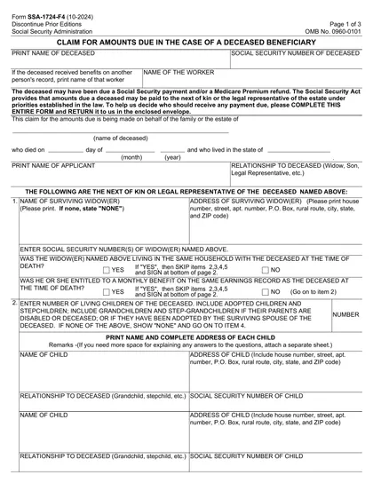 ssa-1724 form