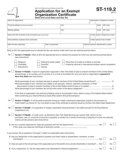 st-119-2 form