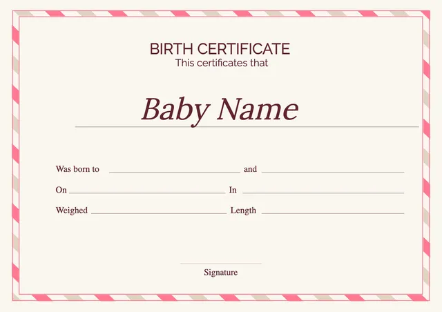 striped-border-birth-certificate form