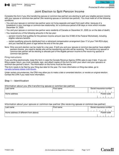 t1032 form