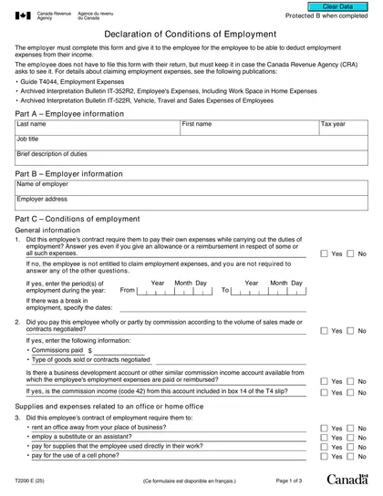 t2200 form