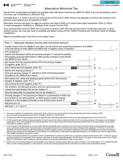 t691 form