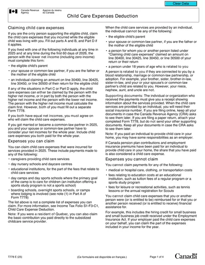 t778 form