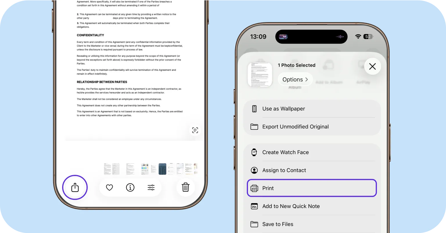 How to turn a screenshot into a PDF on iPhone
