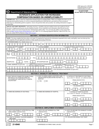 va-21-8940 form